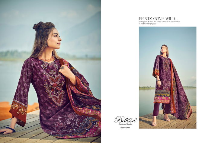 Belliza Naira Vol 18 Printed Cotton Dress Material Catalog
